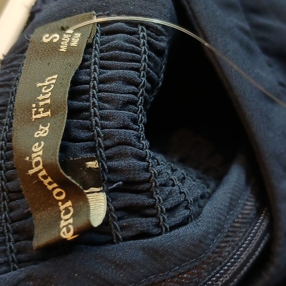 Abercrombie and Fitch Camille Puff Sleeve Midi Dress Small - Picture 10 of 12